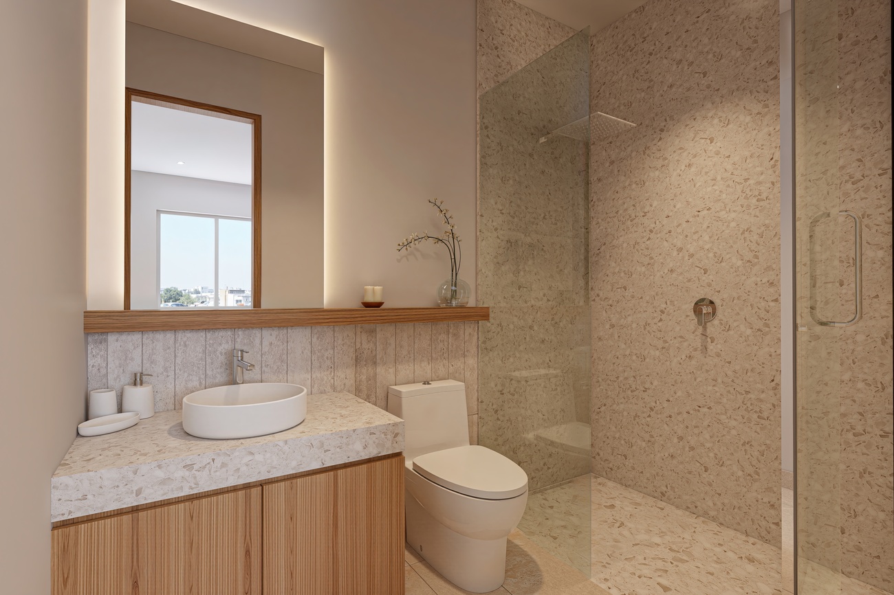 baño alero